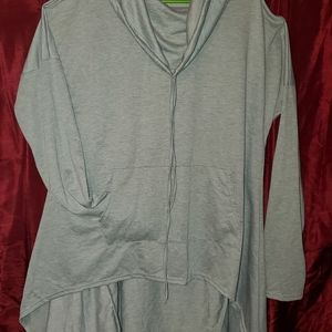 Tunic style hoodie